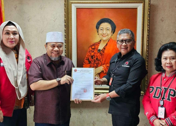 Helmi Hasan-Mian Dapat Rekom PDIP untuk Maju Pilgub Bengkulu 2024