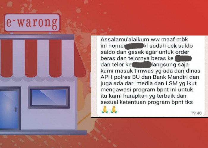 TKSK Bantah Intervensi Kondisikan e-Warong