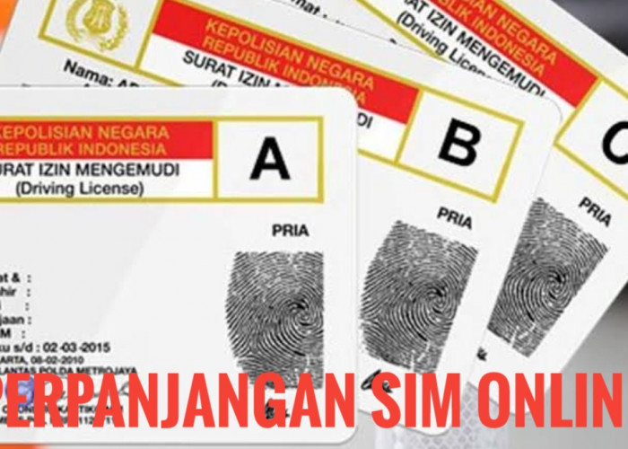 Tak Perlu Repot Lagi, Perpanjang SIM Hanya 2 Menit, Berikut Cara Lengkapnya