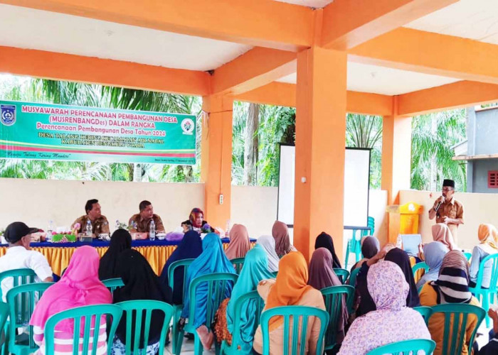 Susun Usulan Prioritas Pembangunan, Desa Talang Kering Gelar Musrenbangdes