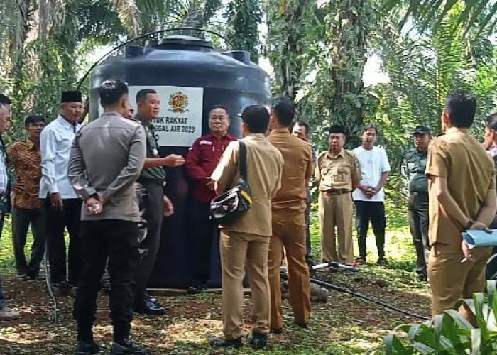 Secara Virtual, KASAD Resmikan Program Air Bersih TNI di Bengkulu Utara 