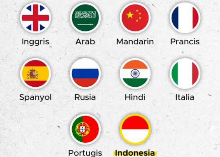 Tak Disangka Ada Indonesia, Ini Deretan Bahasa-bahasa Resmi di Dalam Konferensi UNESCO