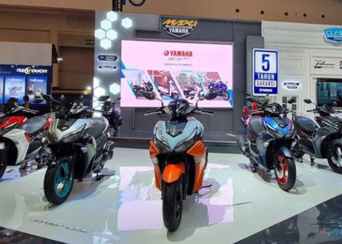 Yamaha Aerox 2024 Tampil Lebih Gagah, Banyak Pilihan Warna yang Semakin Memikat Hati