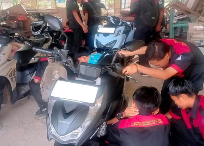 SMKN 09 Bengkulu Utara Buka 4 Jurusan, Teknik Sepeda Motor Jadi Primadona 
