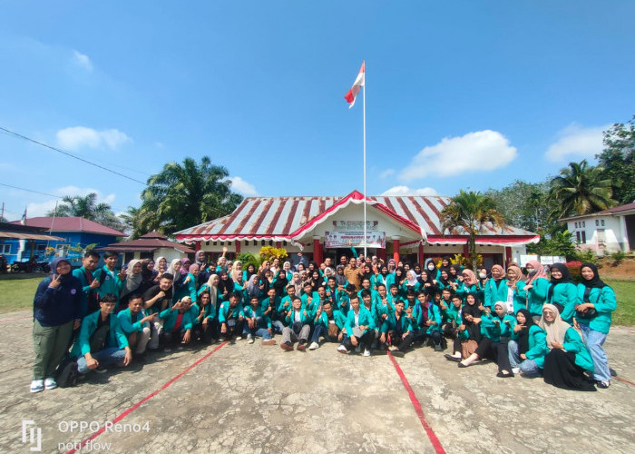 87 Mahasiwa UNRAS Bengkulu Utara Jalani Kukerta Periode XX di Kecamatan Padang Jaya