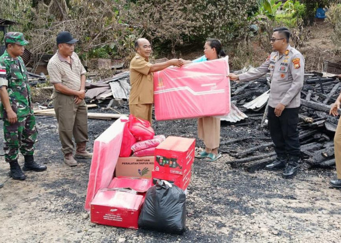 Lumbung Sosial Ketahun Salurkan Bantuan untuk Korban Kebakaran di PT Pamor Ganda