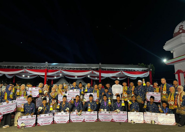 Bersaing Dengan Daerah Lain, Bengkulu Utara Sabet Posisi III dan 22 Piala di MTQ ke-XXXVII