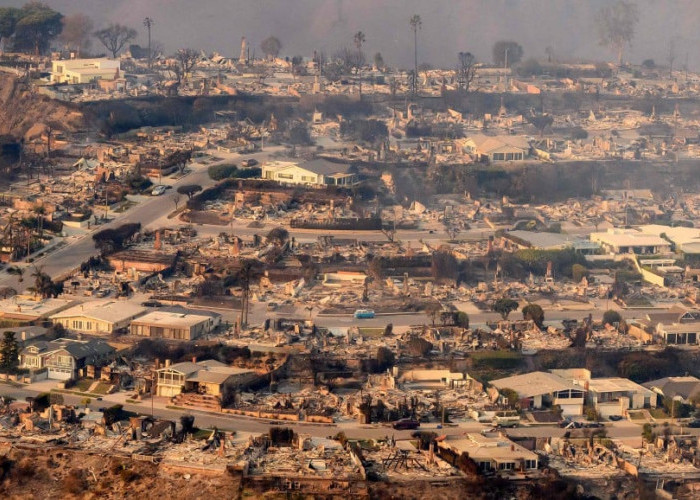 Bencana Kebakaran Historis Los Angeles, Ketika Api Melalap Kota dan Satelit NASA Merekam Kehancurannya