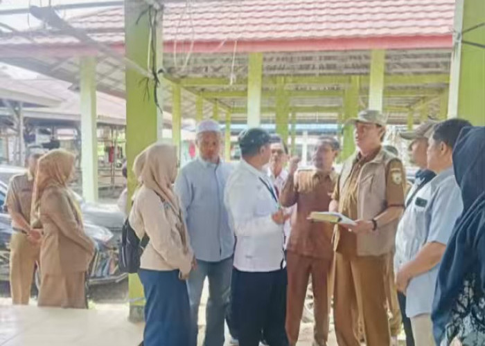 Pasca Kebakaran Hebat, Kemendes Tinjau Pasar Sido Mukti