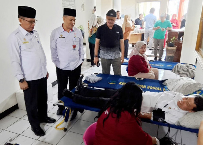 Gelar Donor Darah, Inspektorat Layak Jadi Teladan