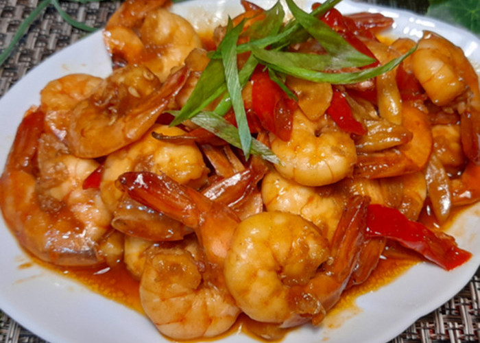 Resep Udang Saus Tiram Ala Restoran, dengan Cita Rasa Gurih yang Lezat