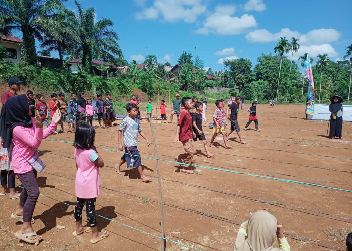 Semarakkan HUT RI ke-77, Pemdes Tebing Kaning Gelar Berbagai Lomba