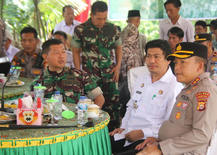 Groundbreaking Jembatan Perintis Garuda di Batik Nau, Bupati: TNI AD Hadir Untuk Rakyat