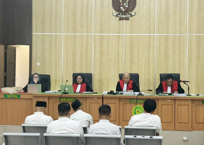 Divonis Bersalah, Ini Hukuman 5 Terdakwa Tipikor Labkesda Kota Bengkulu