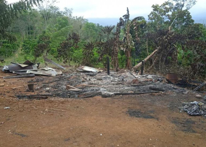 Lagi, 1 Rumah Beserta Satu Unit Motor di Suka Mulya Ludes Terbakar