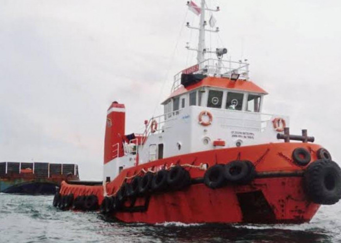 Kapal Tongkang Penabrak Pipa Pertamina di Pulau Baai Kabarnya Sudah Dievakuasi 
