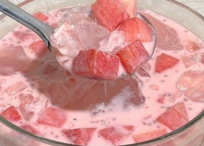 Cocok untuk Menu Buka Puasa, Yuk Intip Resep Es Semangka Creamy