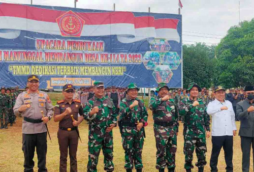 TMMD Reguler ke-114 Resmi Dimulai, Mian: Terima Kasih Kolaborasi TNI