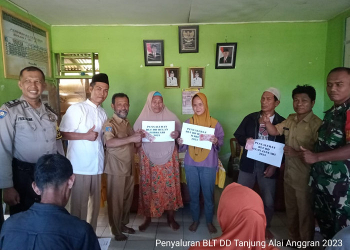 Pemdes Tanjung Alai Realisasikan Dana Desa TA 2023, untuk BLT, Bangun Fisik hingga Program Ketahanan Pangan
