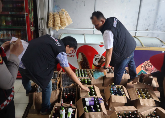 Jelang Pesta Rakyat HUT Kabupaten ke-67, Polres Bengkulu Utara Razia Miras