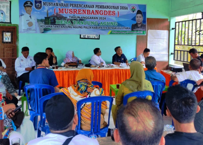 Tampung Aspirasi Warga, Tanjung Agung Gelar Musrenbangdes