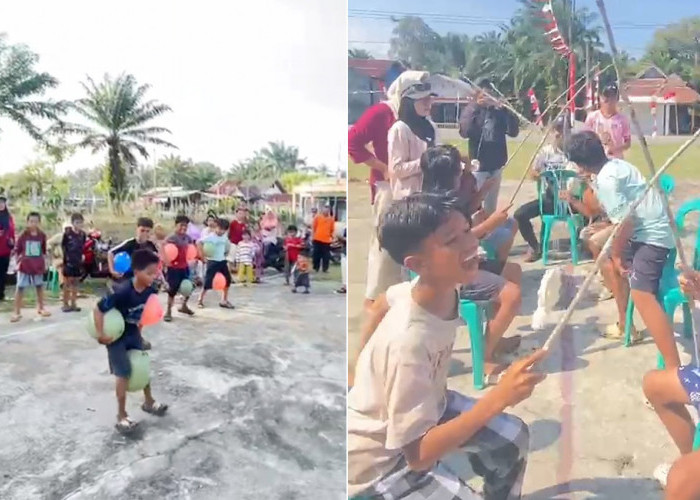 Perlombaan Meriahkan HUT RI, Pemdes Pasar Sebelat Pupuk Persatuan & Nasionalisme