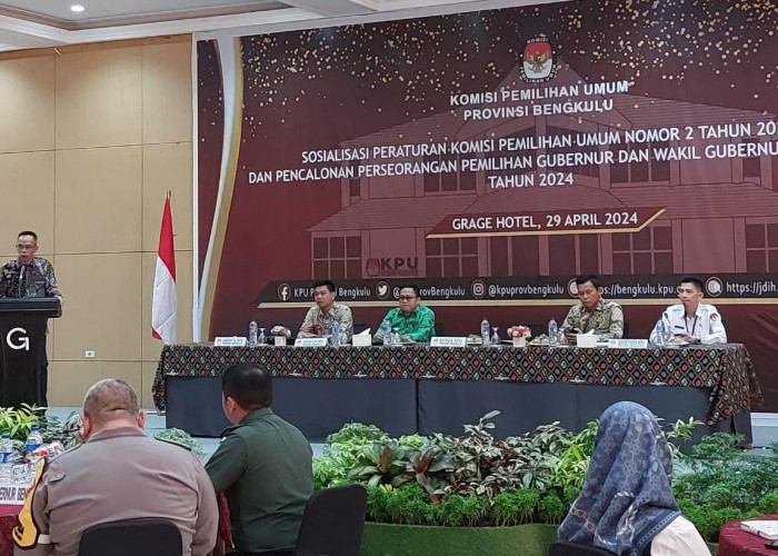 KPU Bengkulu Gelar Sosialisasi Pencalonan Perseorangan untuk Pemilihan Gubernur 2024