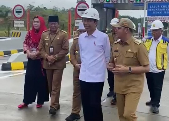 Sah! Tol Bengkulu-Taba Penanjung Diresmikan, Jokowi : Telan Dana Rp4.8 T
