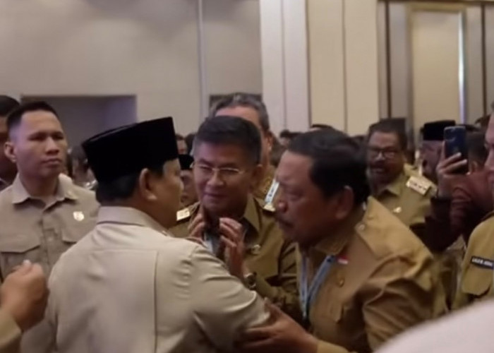 Salaman Dengan Presiden Prabowo, Wagub Mi’an Aspirasikan Kelanjutan TOL Bengkulu-Lubuk Linggau