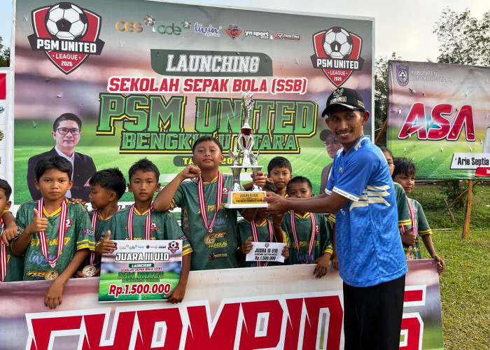 Baru Dilaunching, 35 Club Ramaikan Sekolah Sepak Bola PSM United Bengkulu Utara