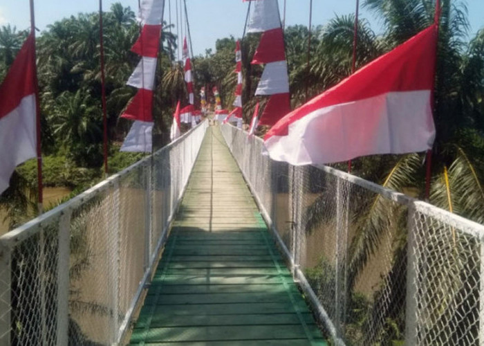 Minta Dukungan TNI, Jembatan Gantung Desa Jabi Diusulkan Program Perintis Garuda