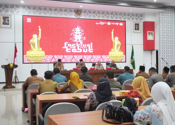 250 Ribu Wisatawan Ditargetkan Tonton Festival Tabut 2026