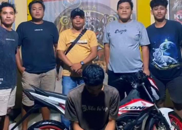 Modus Numpang Nginap, Pemuda Teluk Ajang Nekat Larikan Motor Teman