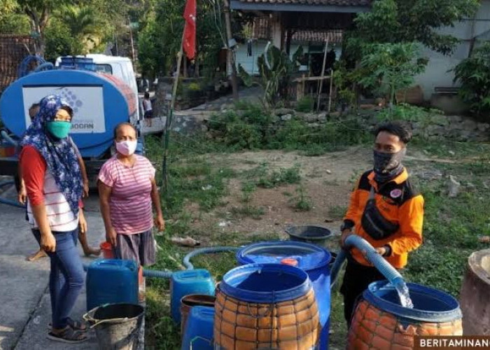 Kekeringan Parah di Grobogan, 1 Juta Liter Air Disalurkan