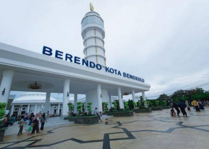 Taman Berendo Kota Bengkulu, Jadi Destinasi Wisata Religi di Masjid At-Taqwa