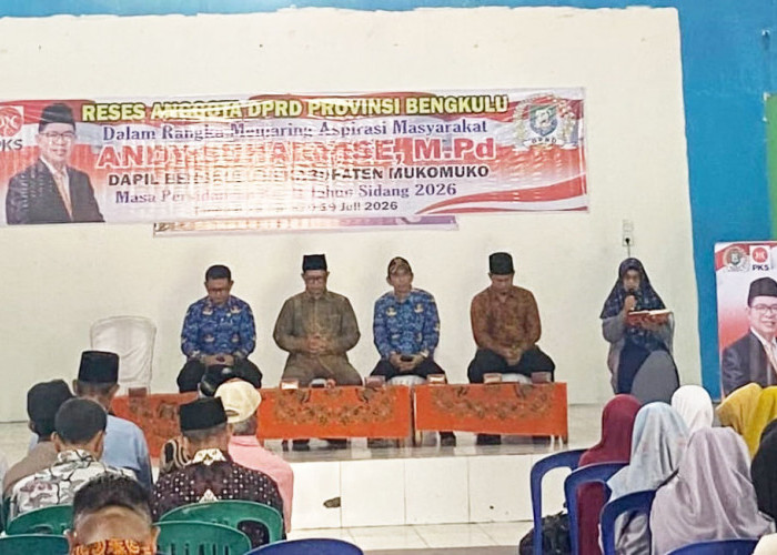 Reses di Mukomuko, Andy Suhary Diserbu Aspirasi Warga