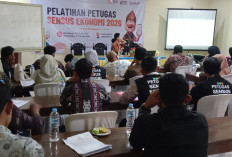 BPS Bimtek 318 Petugas Sensus Ekonomi, Juli Mulai Data Warga Bengkulu Utara