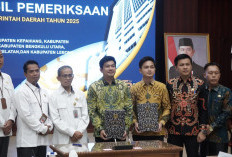 Terima LHP LKPD 2025, Pemkab Bengkulu Utara Raih Predikat Opini WTP