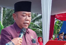 Upacara Peringatan HUT RI Ke 81, Anggota DPRD BU Bacakan Proklamasi
