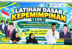 MTsN 2 Mukomuko Perkuat Karakter Kepemimpinan Pengurus OSIM