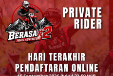 Pendaftaran Online Ditutup, Ratusan Rider Ramaikan BerASA#2 Adventure Trail 