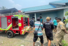 Damkar Dibantu Masyarakat, Gagalkan Kebakaran di Padang Jaya