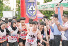 Dilepas Bupati Arie, Fun Run 5K HUT ke-46 Giri Kencana Meriah