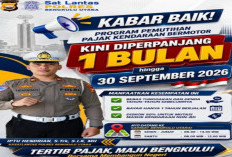 Program Pemutihan Pajak Kendaraan Bengkulu Diperpanjang hingga 30 September 2026