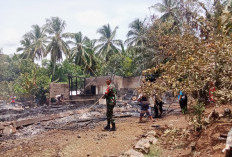 Rumah Ketua RT Ludes Dilahap Api, Istri Korban Dilarikan ke Rumah Sakit