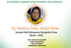 Kabar Duka , 1 Jamaah Haji Bengkulu Utara Berpulang di Tanah Suci