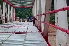 Jembatan Lubuk Selandak Tinggal Finishing, Lantai Dikerjakan 2027