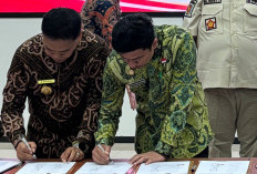 Kolaborasi Bantu Rakyat, Bupati Arie Teken MoU Percepatan Pembangunan Bersama Pangdam XXI/Radin Inten