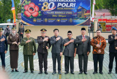 Kokohkan Kemitraan Antar Lembaga, Ketua DPRD Hadiri HUT Bhayangkara Bersama Polres Bengkulu Utara