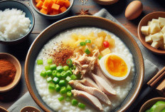 Bukan Sekedar Makanan Orang Sakit, Bubur Ayam Ternyata Kaya Akan Manfaat